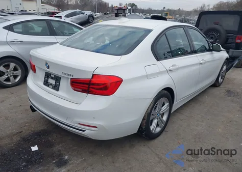 2016 BMW 328I из США, поврежденный, VIN WBA8E9G52GNT45843
